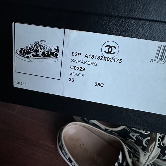 Chanel vintage sneakers 24 cms - Picture 7 of 8